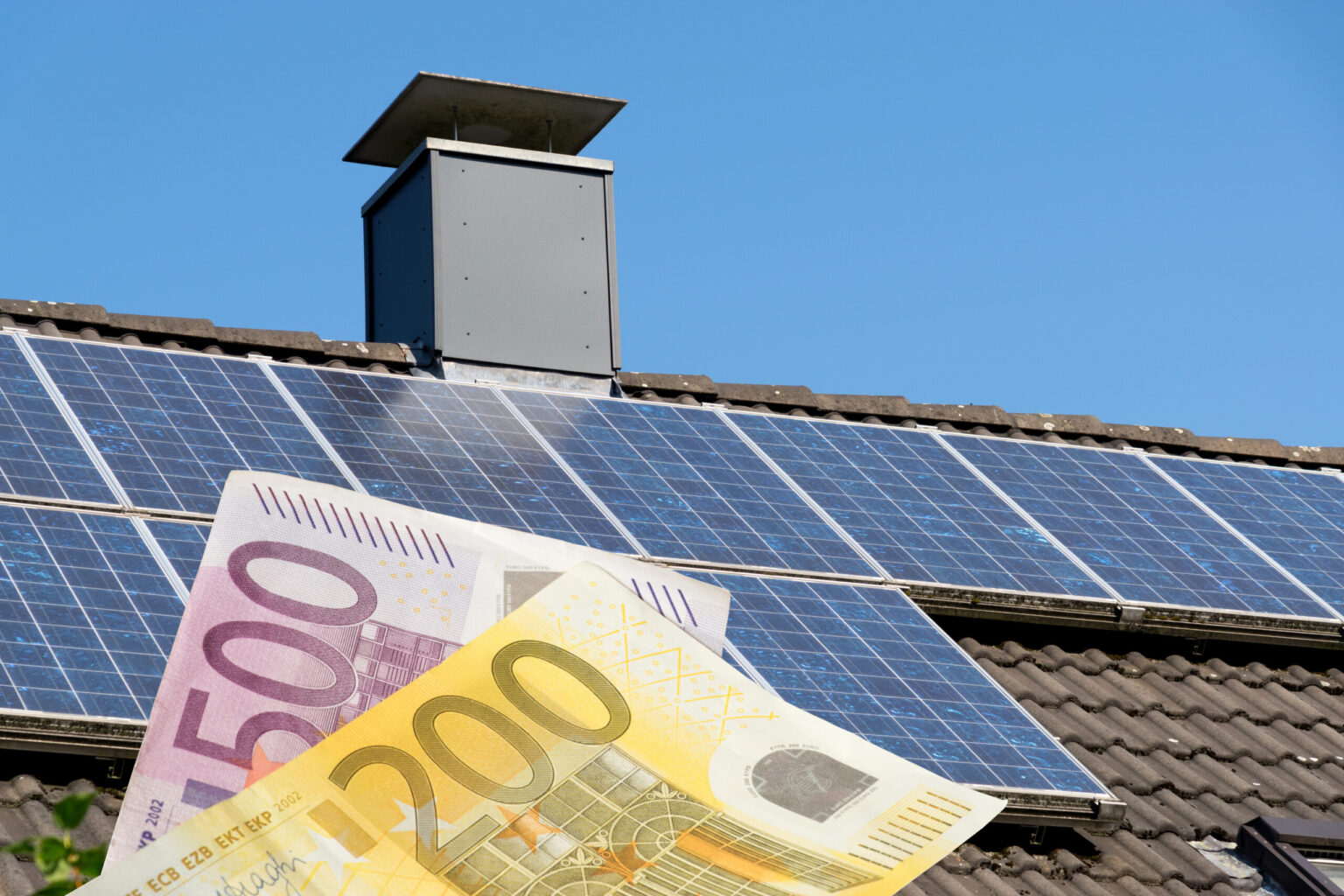 Sonnenkollektoren sind die Zukunft